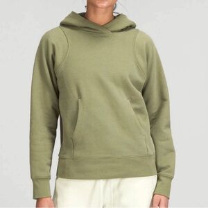 lululemon athletica olive green Loungeful Hoodie, EUC, sweatshirt